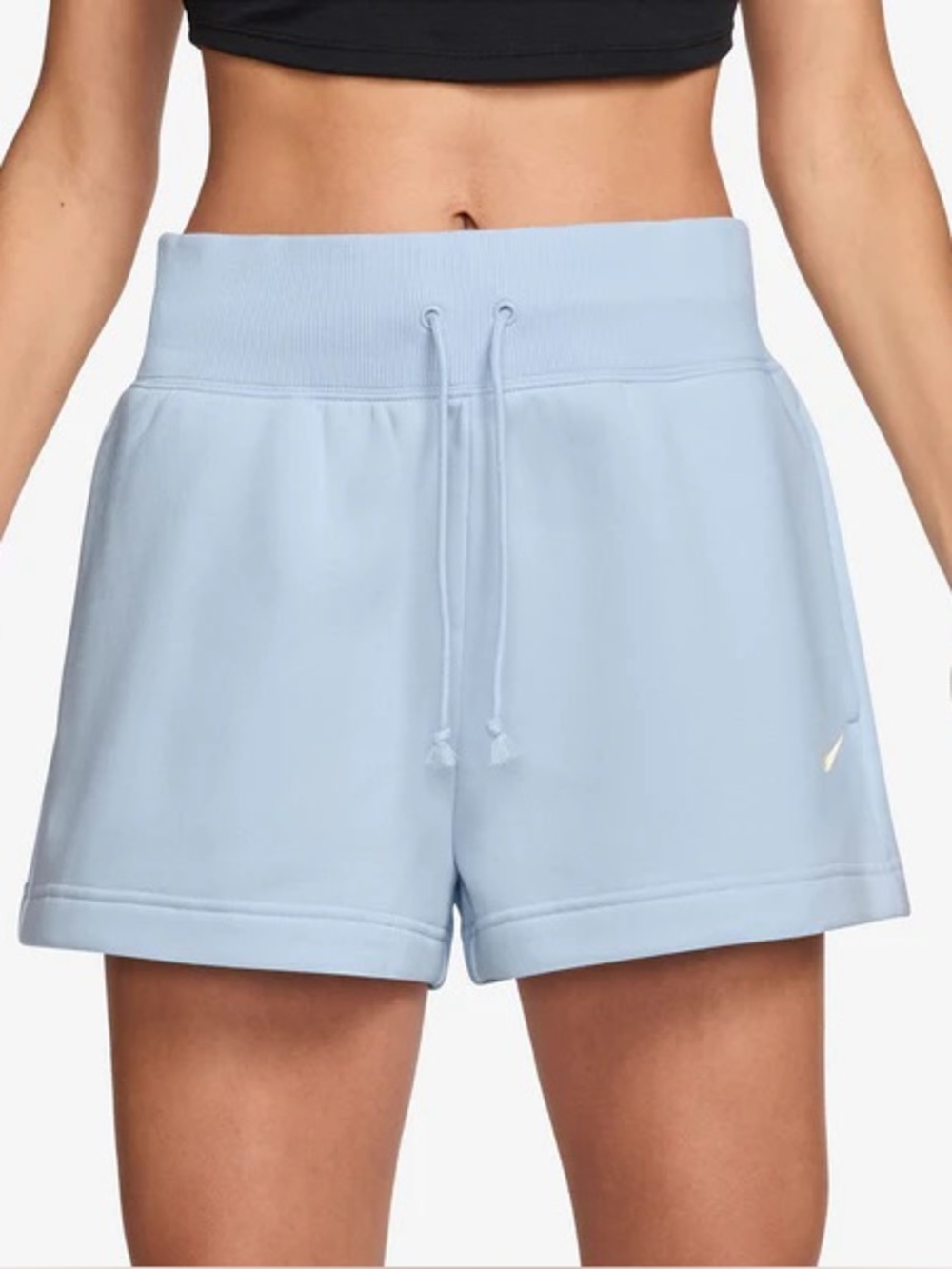 Nike blue fleece sweat short